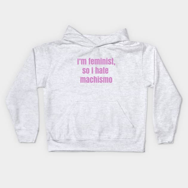 feminism Kids Hoodie by martian